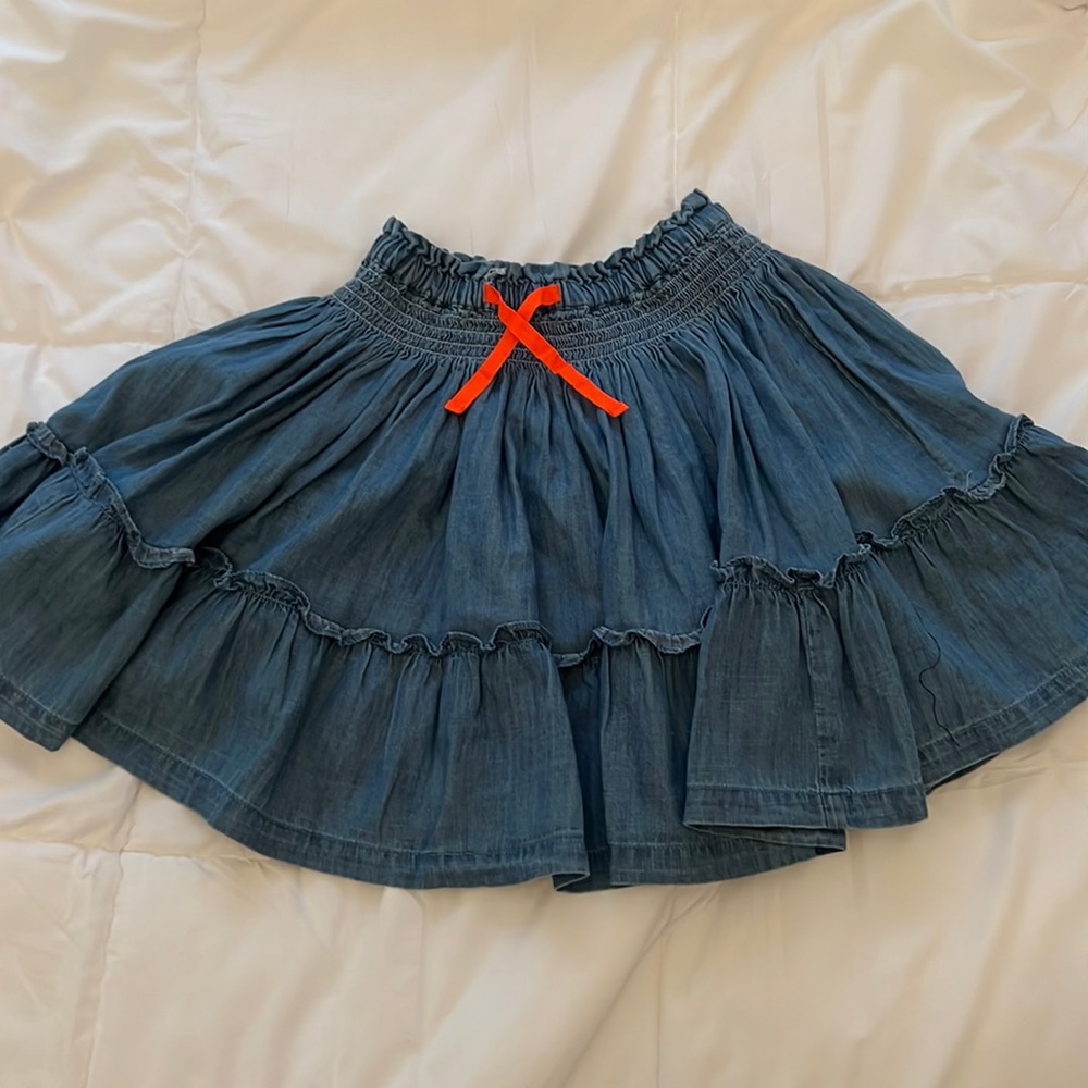 Mini Boden denim skirt